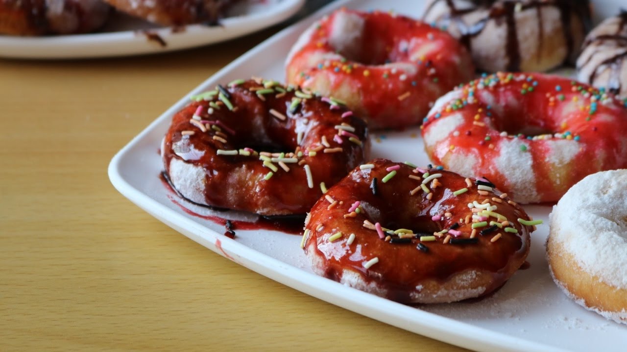 Video thumbnail for How to Make Donuts at Home | Delicious Doughnut Recipe