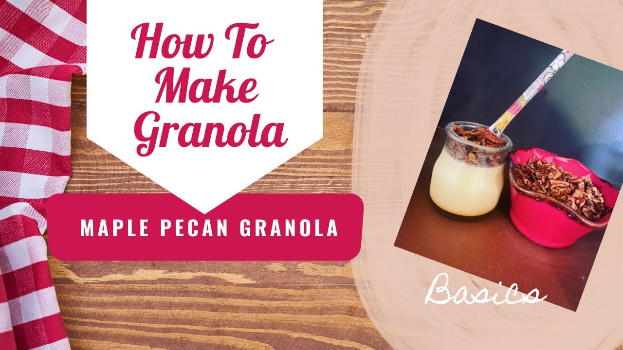 Video thumbnail for How To Make Homemade Granola // Basics // Jeni Gough