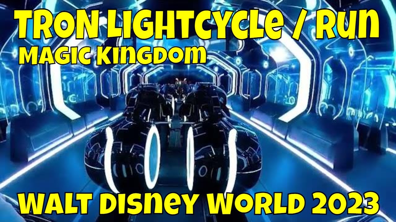 TRON Lightcycle / Run POV - Cast Member Preview at Magic Kingdom 4K