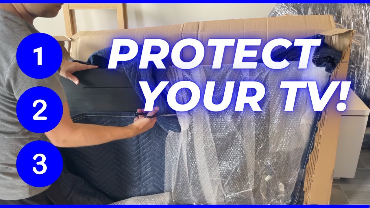Video thumbnail for How to Pack and Move a TV Set Without the Original Box (3 Layers of Protection!)