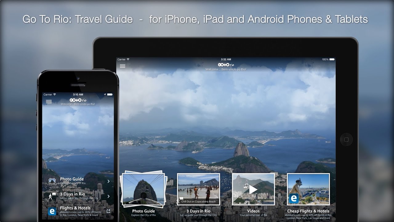 Video thumbnail for Rio de Janeiro Travel Guide App: iPhone, iPad, Android Phone & Tablet