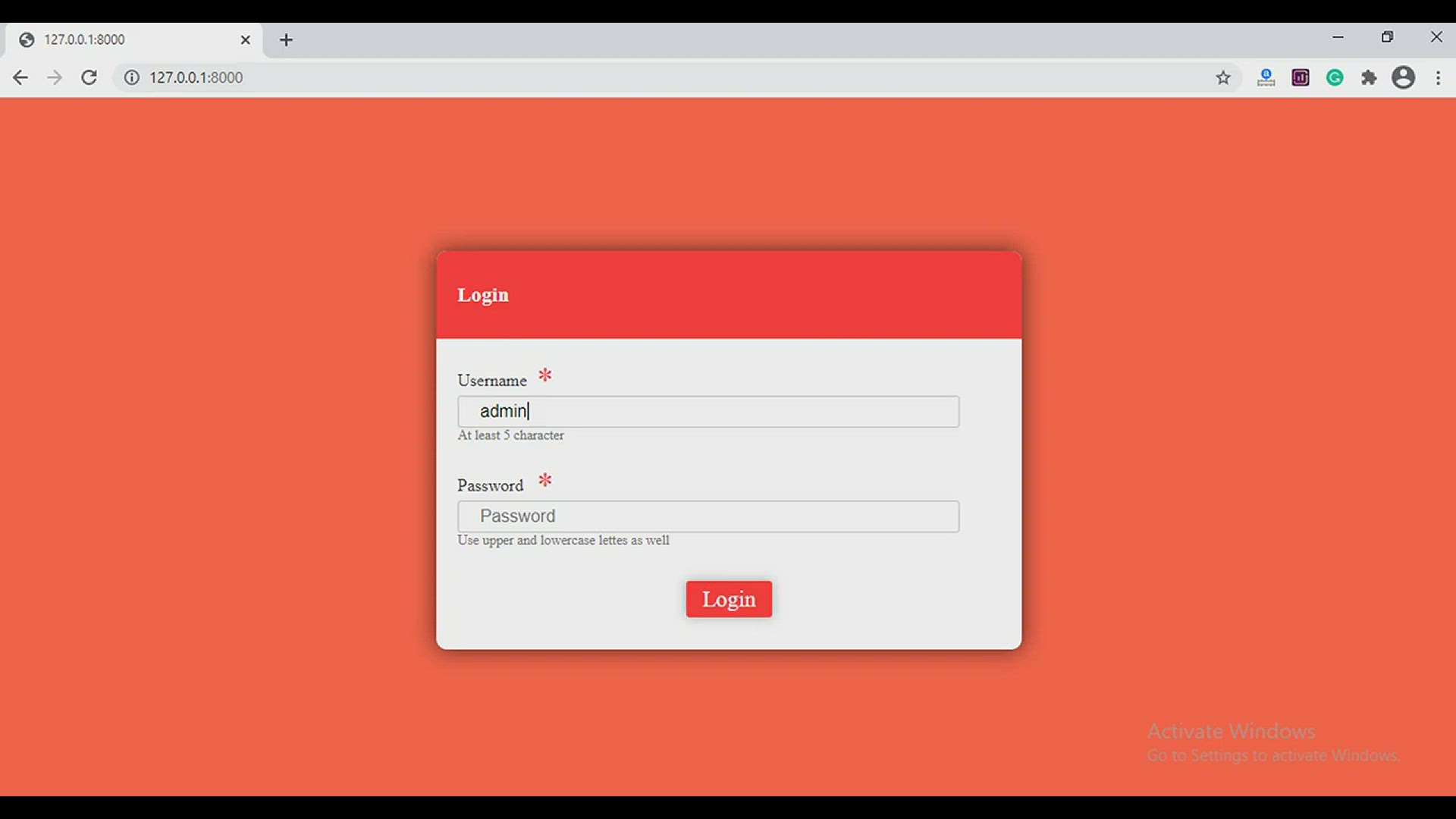 Video thumbnail for How to create Login page in django with database