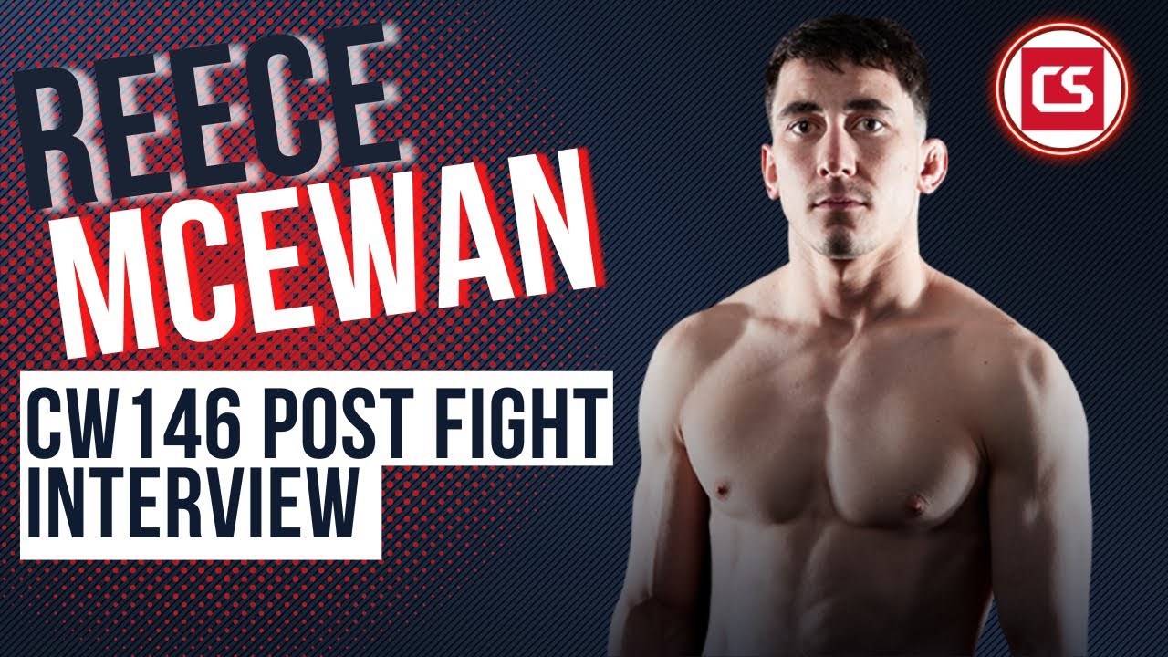 Video thumbnail for Reece McEwan: Cage Warriors 146 Post-Fight Interview - Combat Sports UK