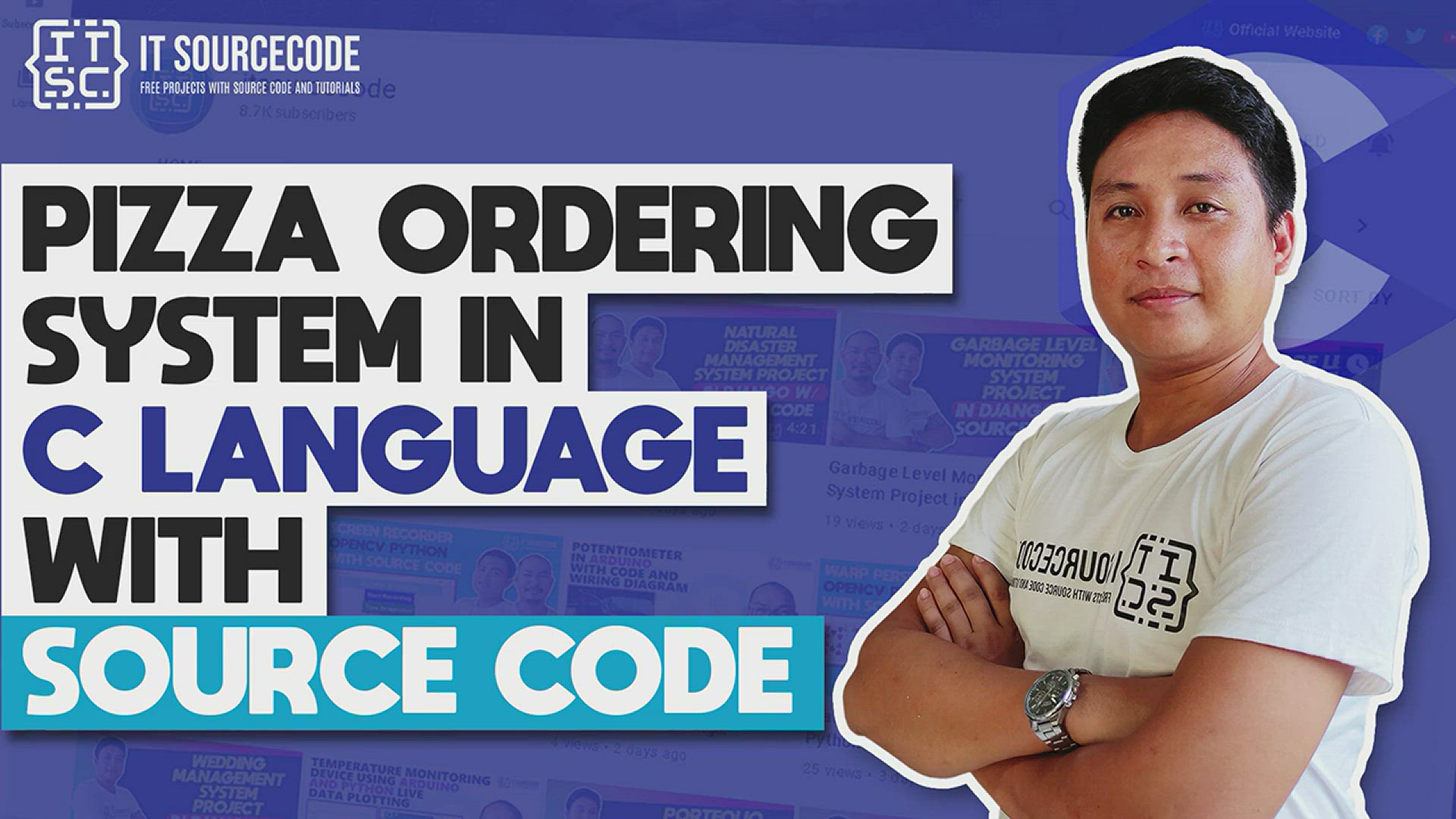'Video thumbnail for Pizza Ordering System in C Language with Source Code | C Language Project with Source Code 2021'