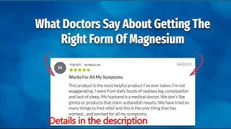 Video thumbnail for MAGNESIUM BREAKTHROUGH MAGNESIUM BREAKTHROUGH REVIEW