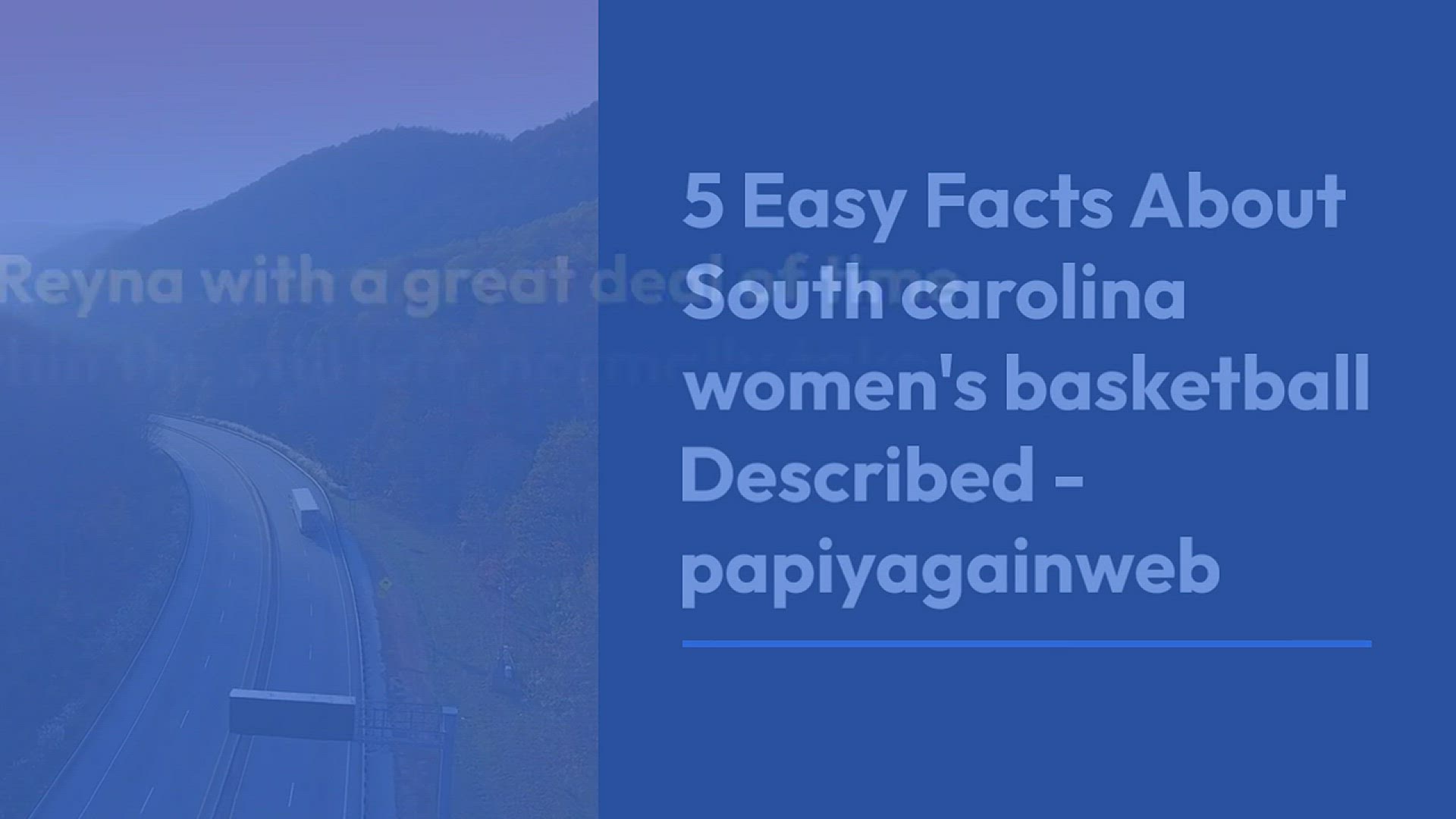 Video thumbnail for 5_Easy_Facts_About_South_carolina_women_ (2)