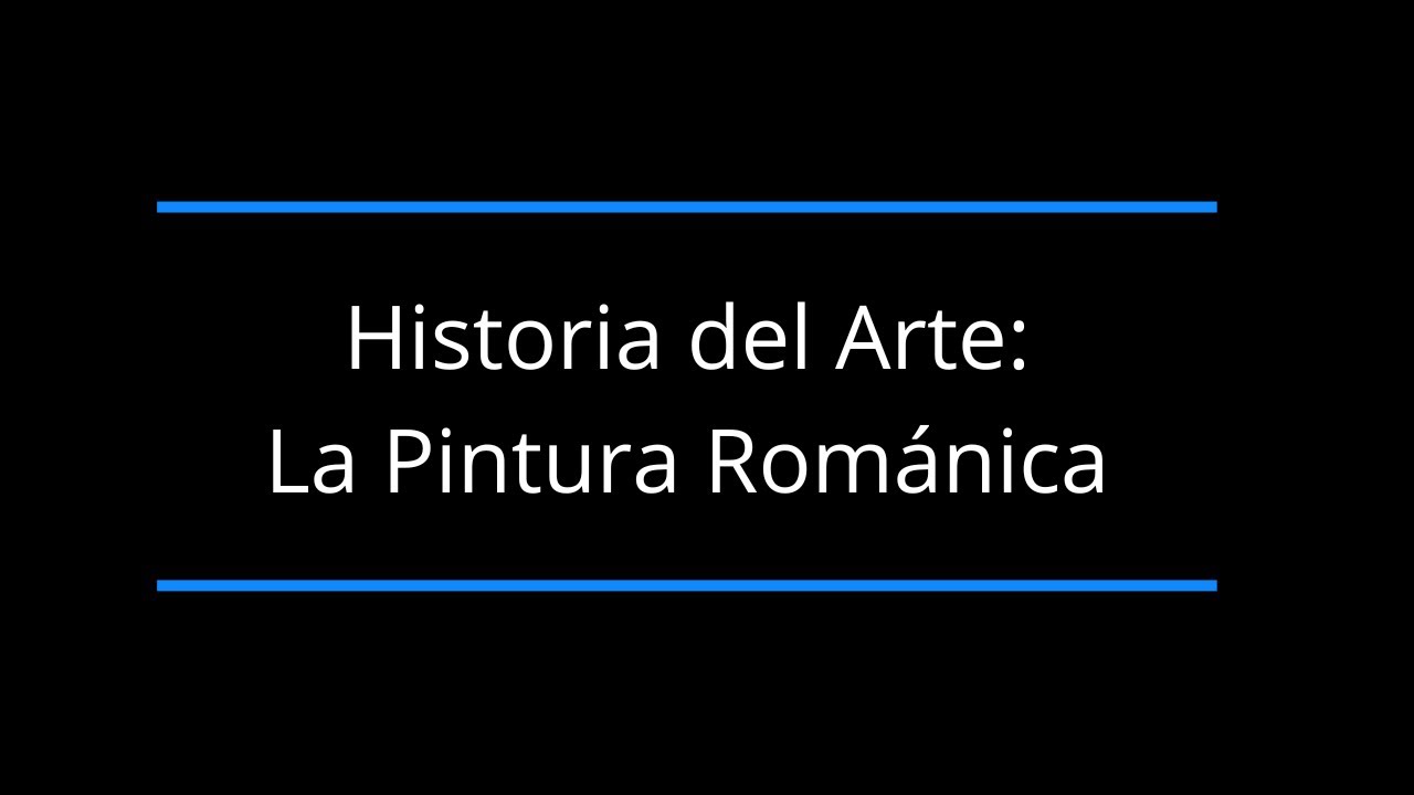 Video thumbnail for Historia del arte: La Pintura Románica