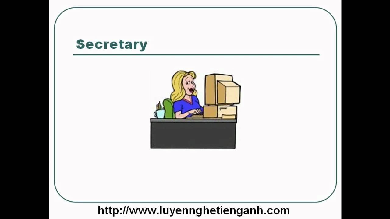 'Video thumbnail for Learn English Vocabulary Through Pictures - Topic - Occupation and Professional Lesson 03'