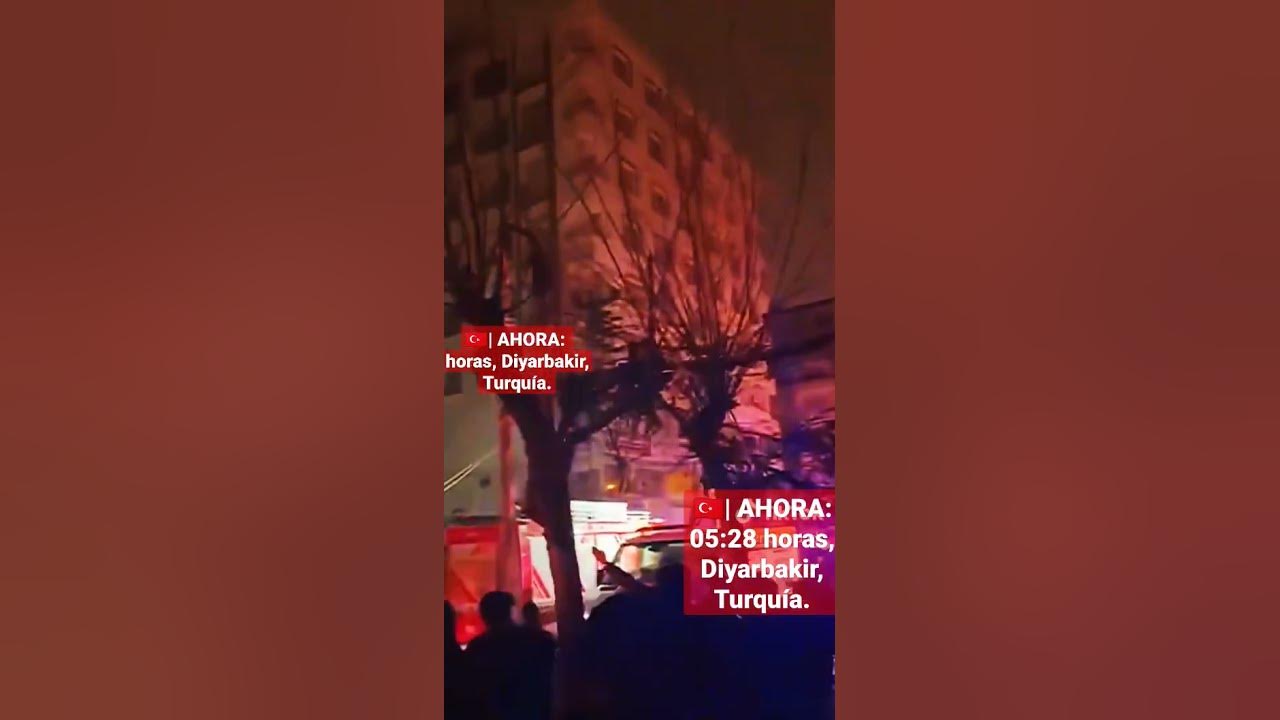 Video thumbnail for 🇹🇷| AHORA: #temblor 😱😱😞😟😥  Diyarbakir, #turquía  #shortsfeed #shorts