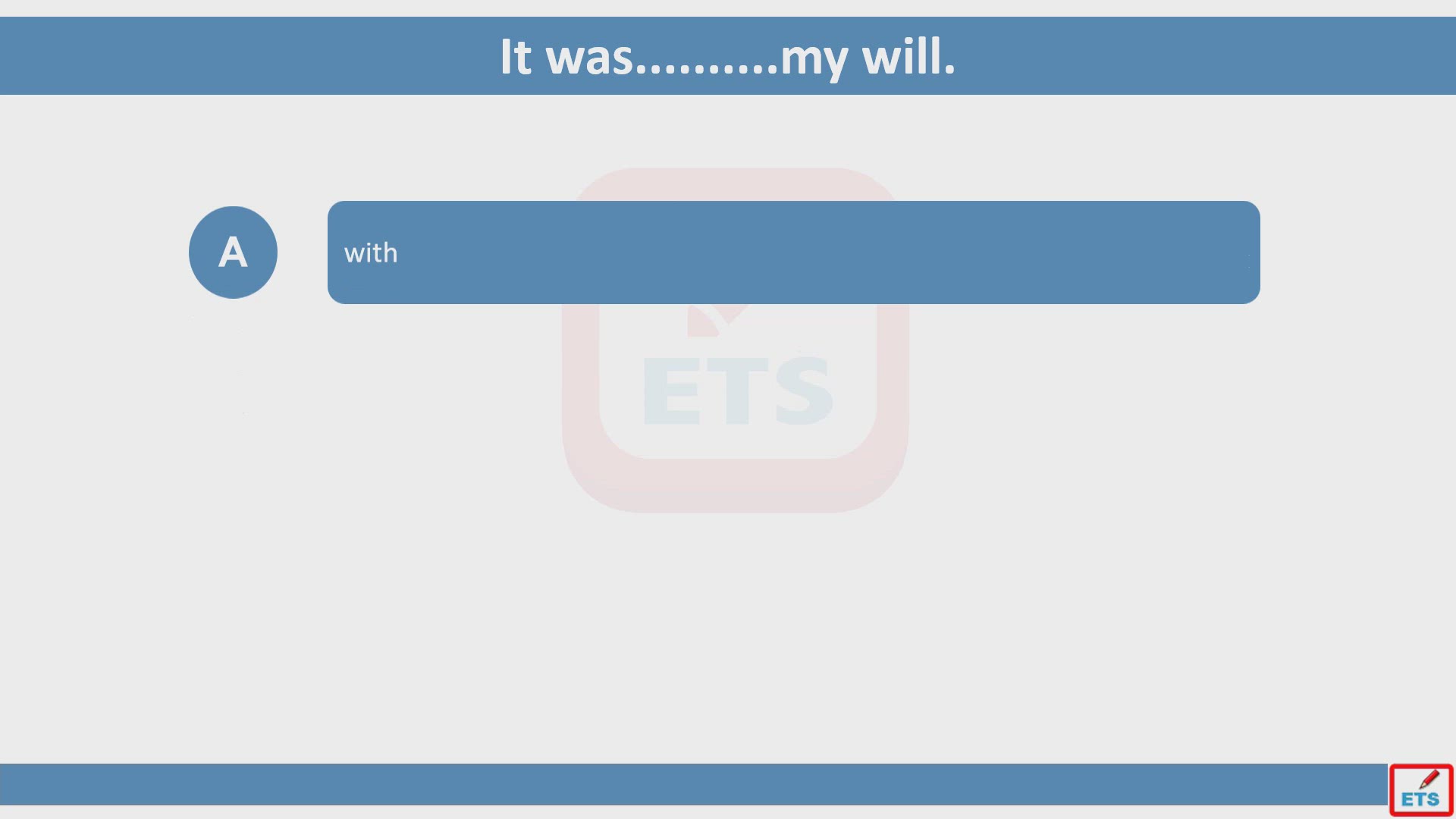 'Video thumbnail for English Prepositions Quiz 12'