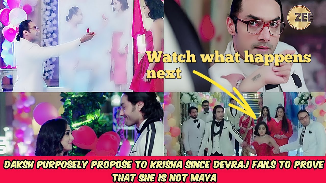 Video thumbnail for Every Girl's Dream on zeeworld: Daksh proposes to krishna while Raghav repents for his past actions