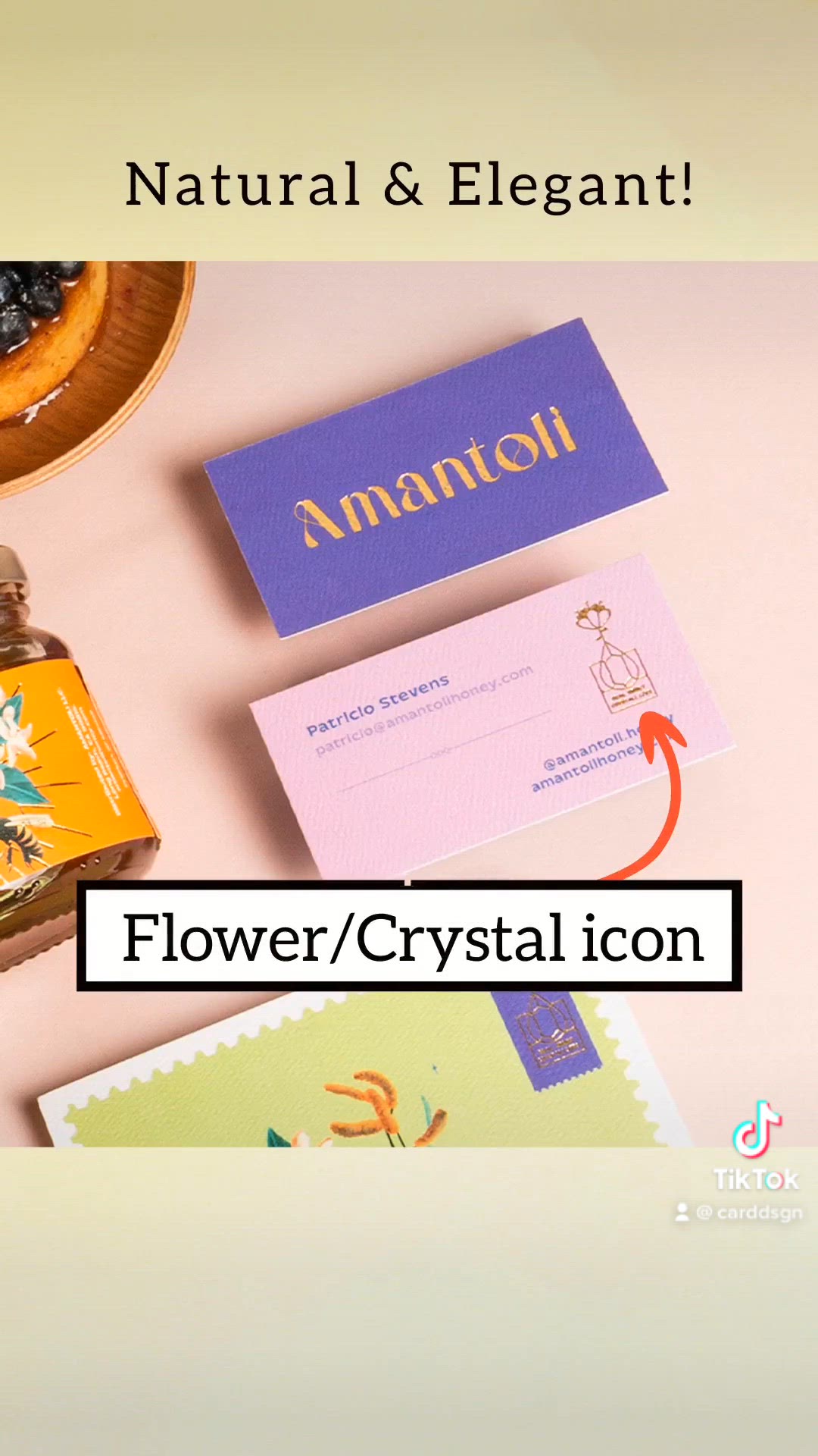 Video thumbnail for Amantoli Raw Honey Business Card