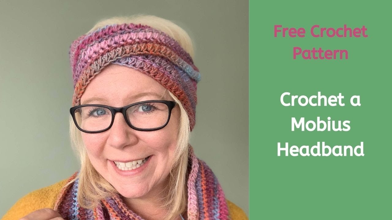 'Video thumbnail for How to Crochet a Möbius Crochet Headband | Free Crochet Pattern'