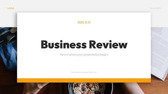 'Video thumbnail for Business Review PowerPoint Template Free Download'