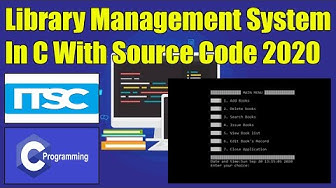 'Video thumbnail for Library Management System In C With Source Code 2020 Free Download | C Projects with Source Code'