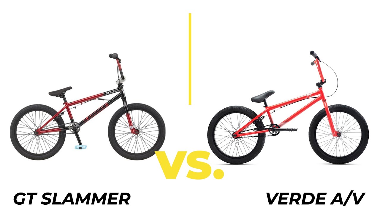 Video thumbnail for Verde A/V VS. GT Slammer - UNDER $400 BMX BIKES (Comprehensive Comparison)