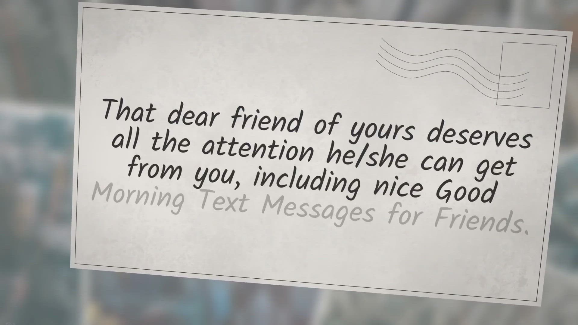 Video thumbnail for Top 60 Good Morning Text Messages for Friends