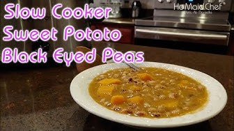 Video thumbnail for Slow Cooker Sweet Potato Black Eyed Peas | Dining In With Danielle