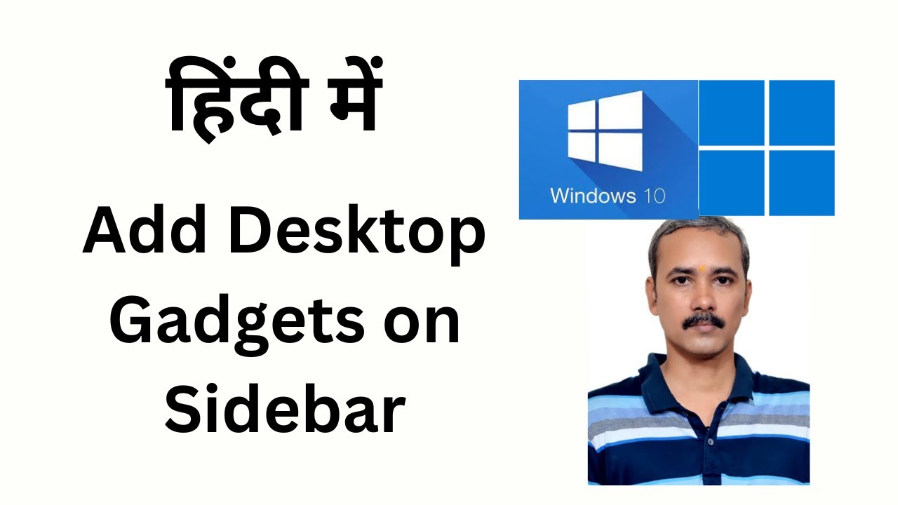 'Video thumbnail for How to Add Desktop Gadgets on Windows 11, 10 or 8 Sidebar?'