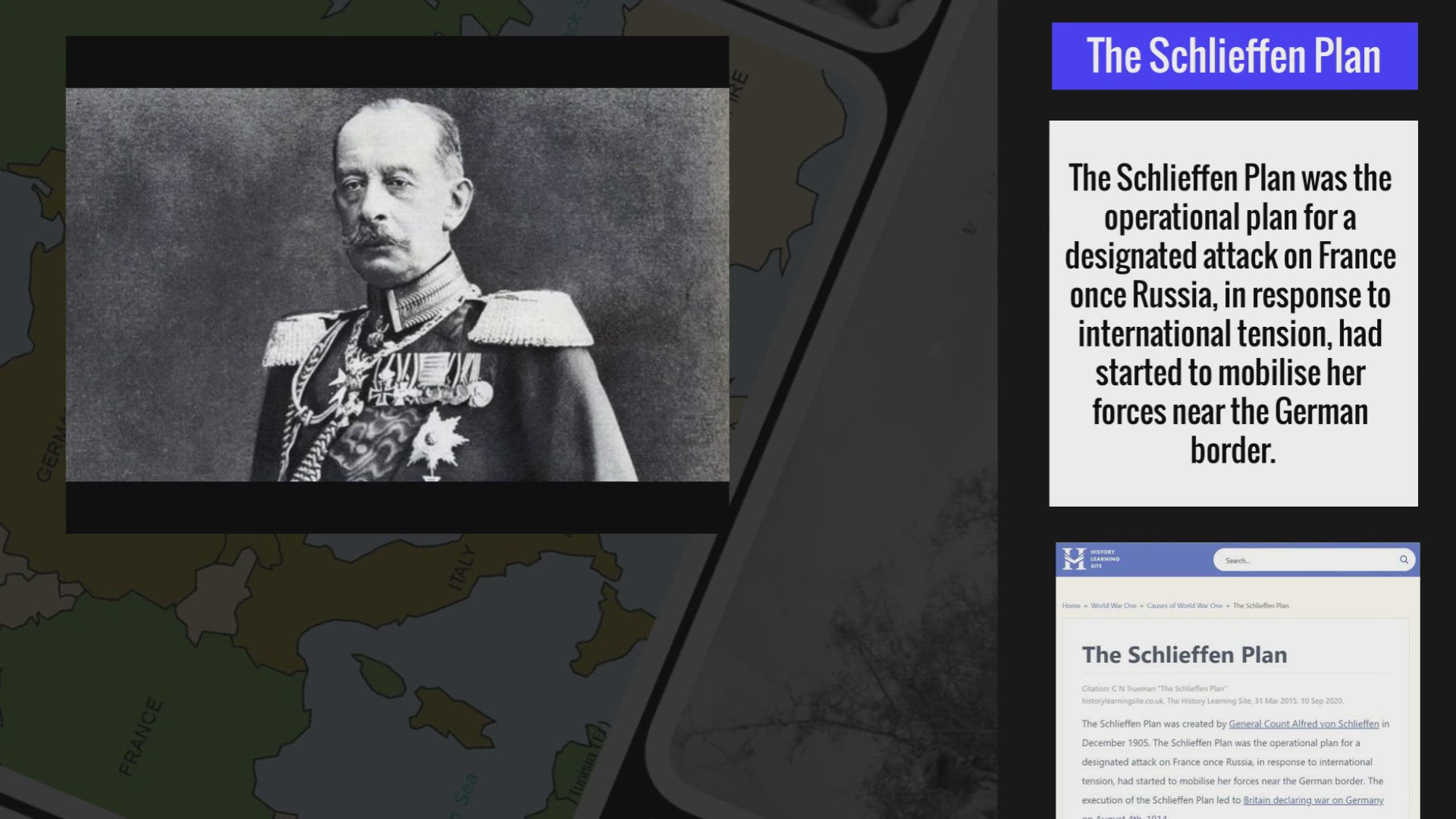 'Video thumbnail for The Schlieffen Plan'