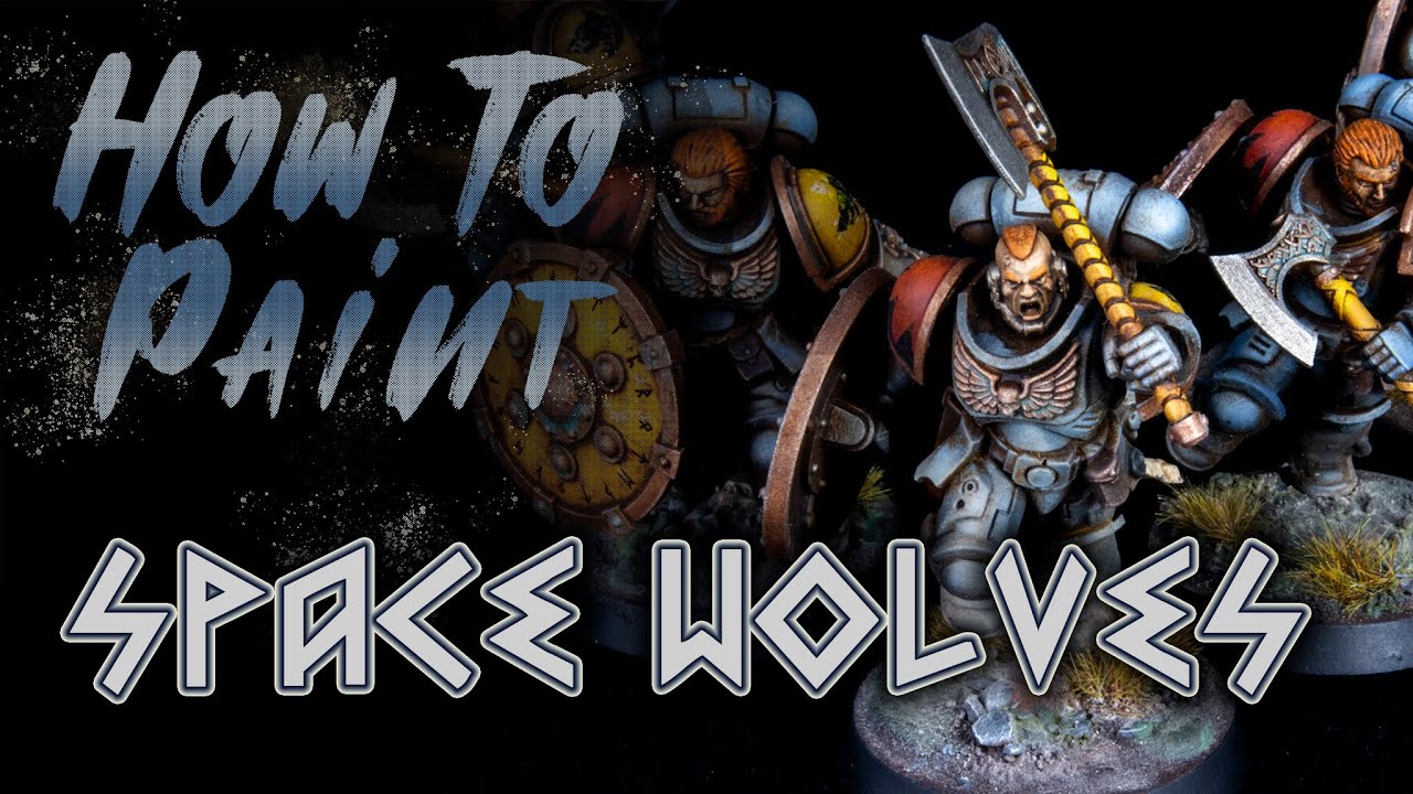 'Video thumbnail for How to Paint Space Wolves - Fast'