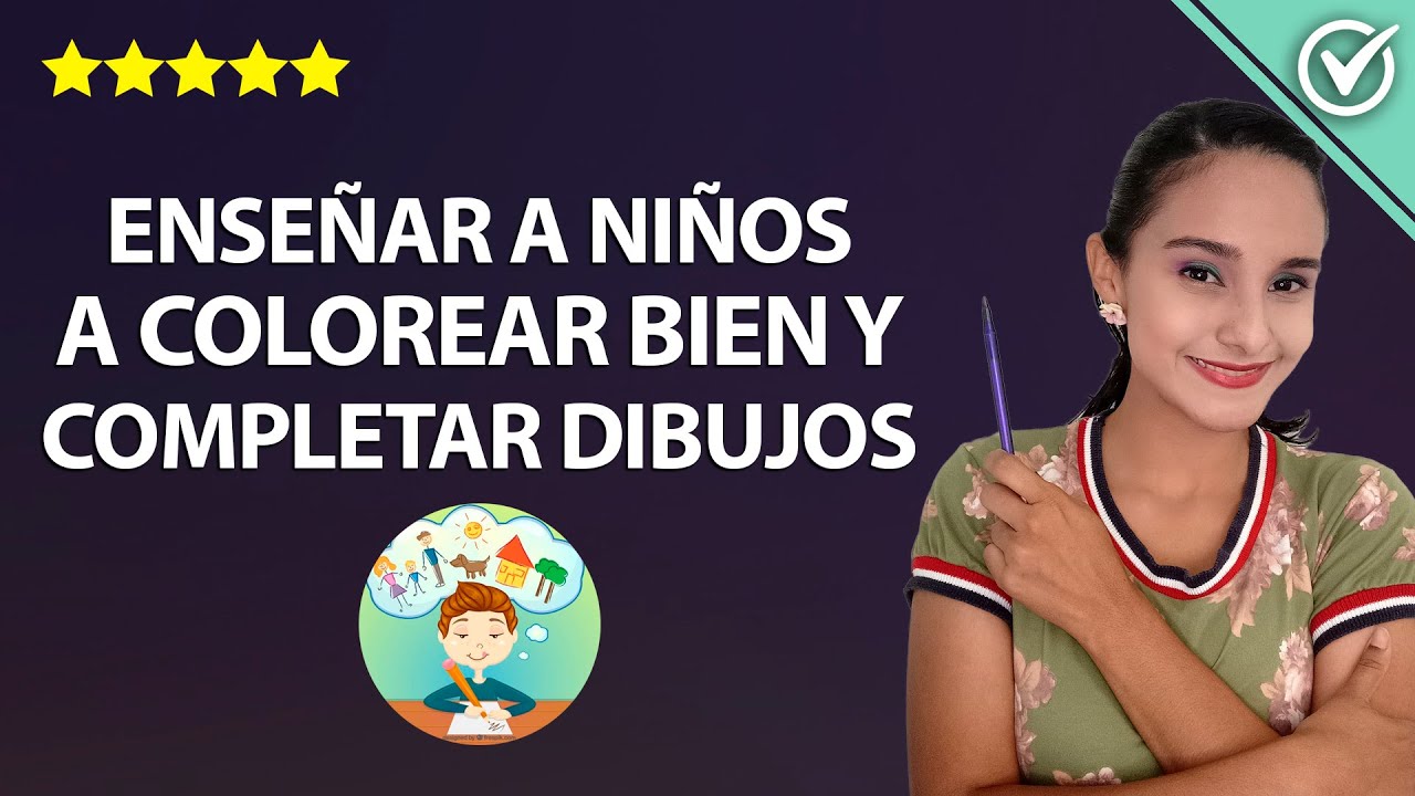 Video thumbnail for Cómo enseñar a un niño a colorear sin salirse del contorno 🖍