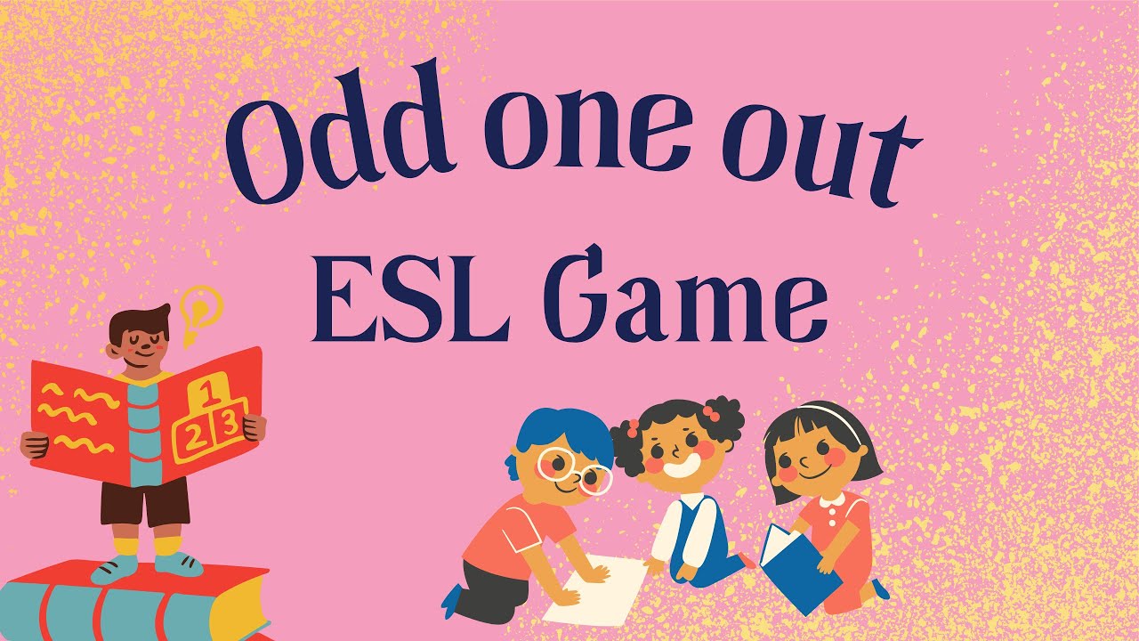 'Video thumbnail for ESL Warm Up Game Odd One Out | Odd 1 Out Worksheet Activity for English Learners'