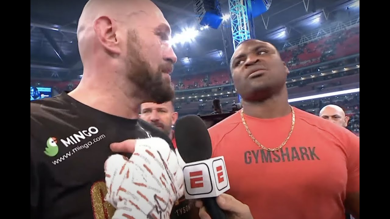 Video thumbnail for Francis Ngannou vs Tyson Fury: El campeón de UFC, le pone fecha al combate (SUBTITULOS)