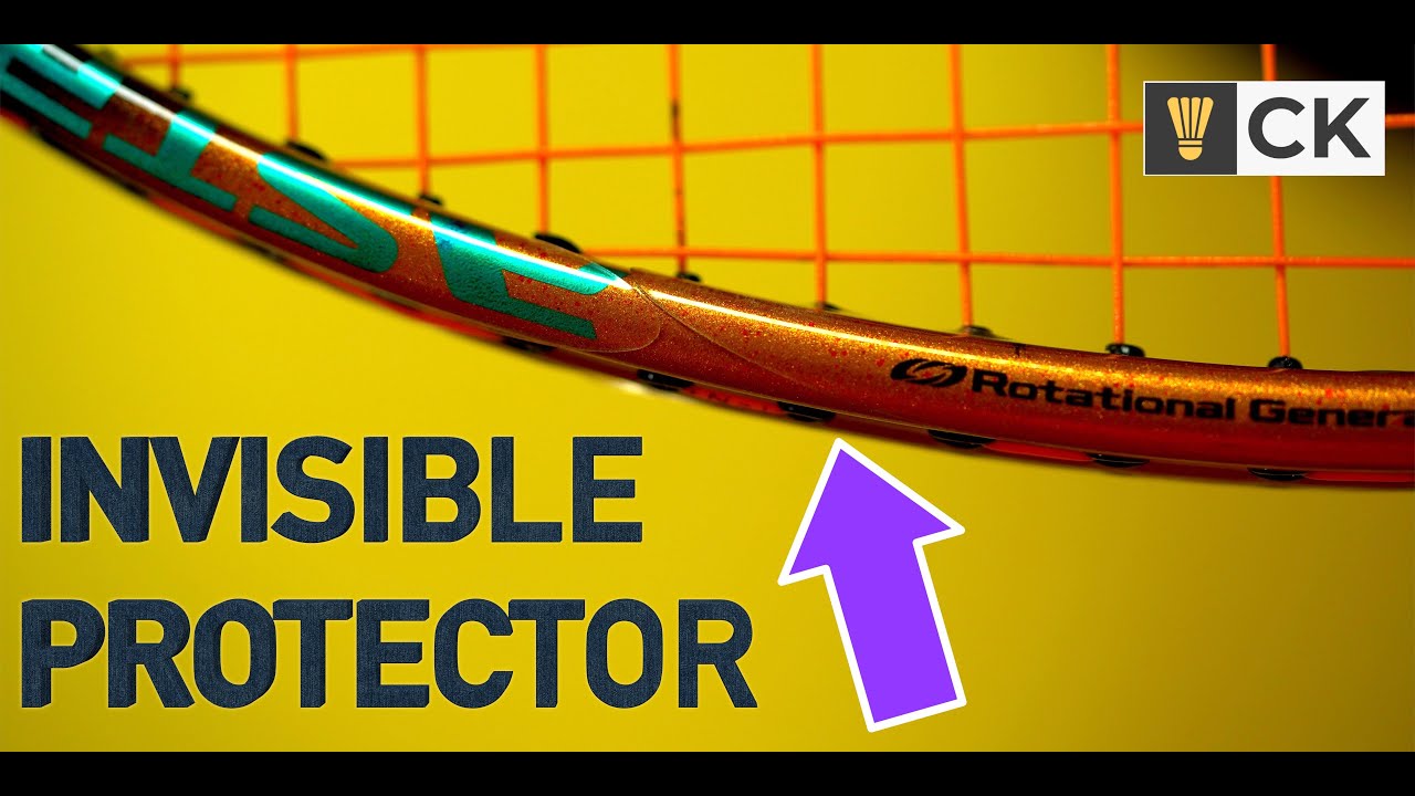 Video thumbnail for How I Protect My Racket Frame - Premium Racket Protection Tape/Film