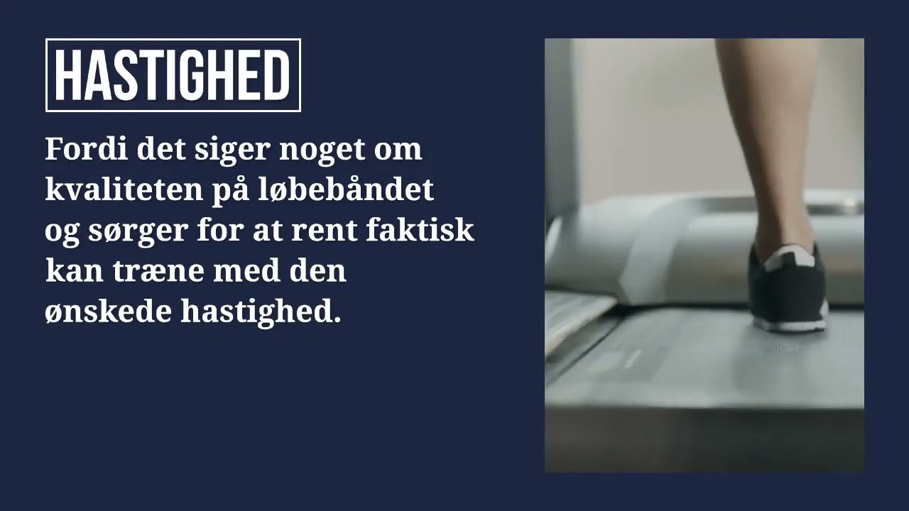 Video thumbnail for Sole løbebånd - Stærk solidt og top of the line