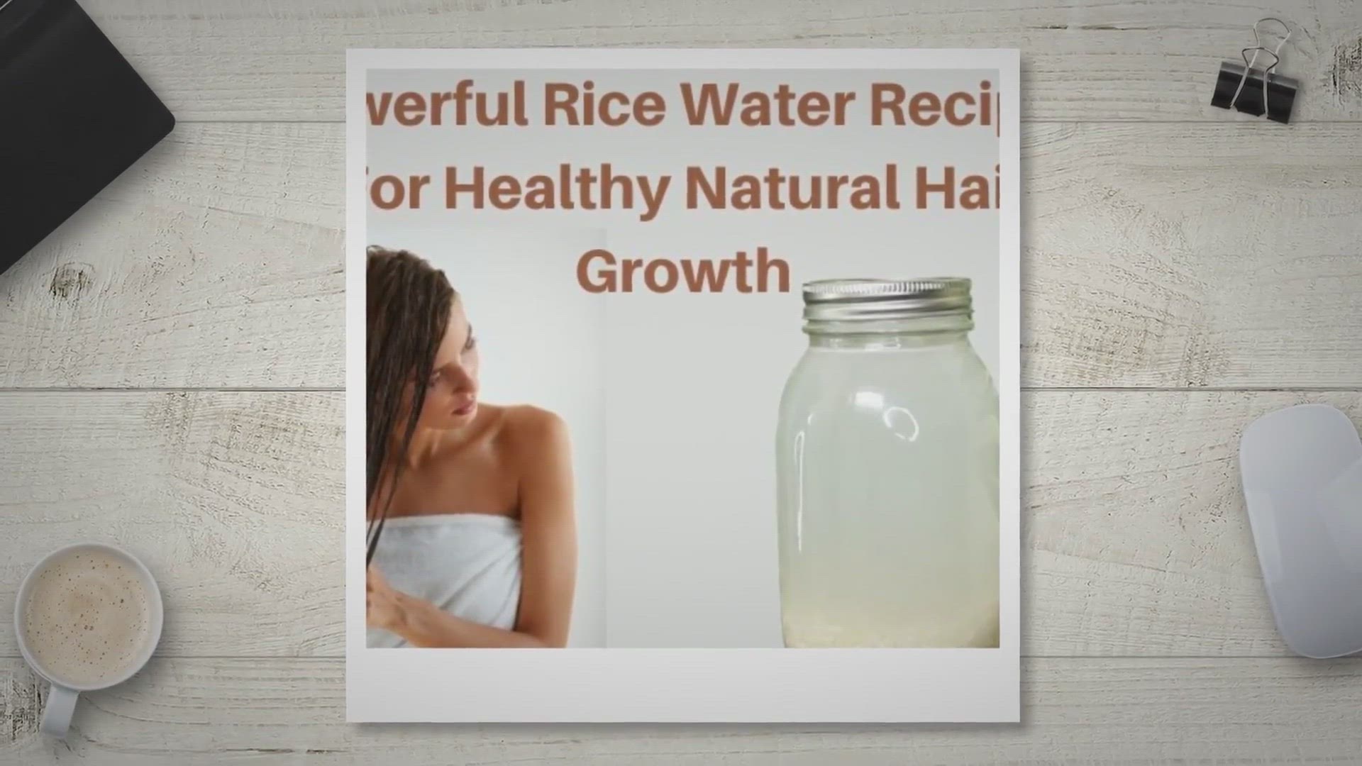 Video thumbnail for Powerful Rice Water Recipes For Healthy Natural Hair Growth (2022)