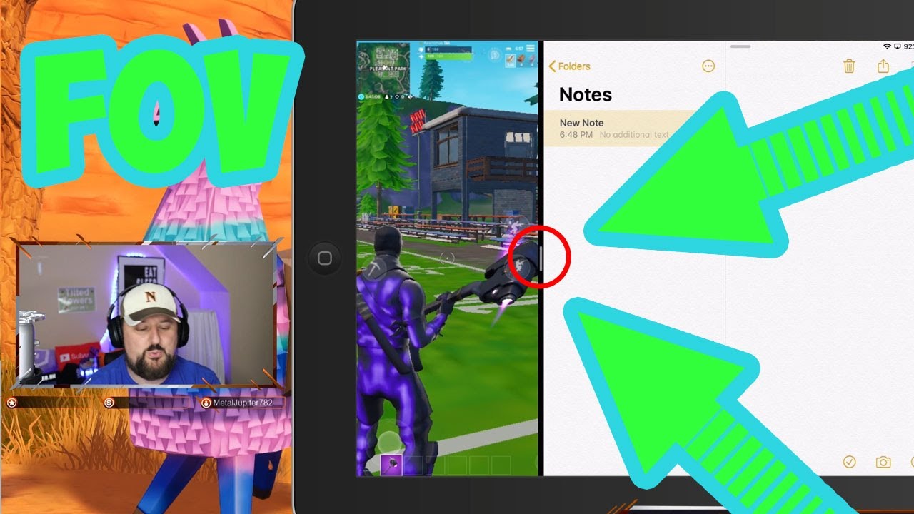Video thumbnail for Fortnite Mobile FOV Glitch - Zoomed in Challenge!