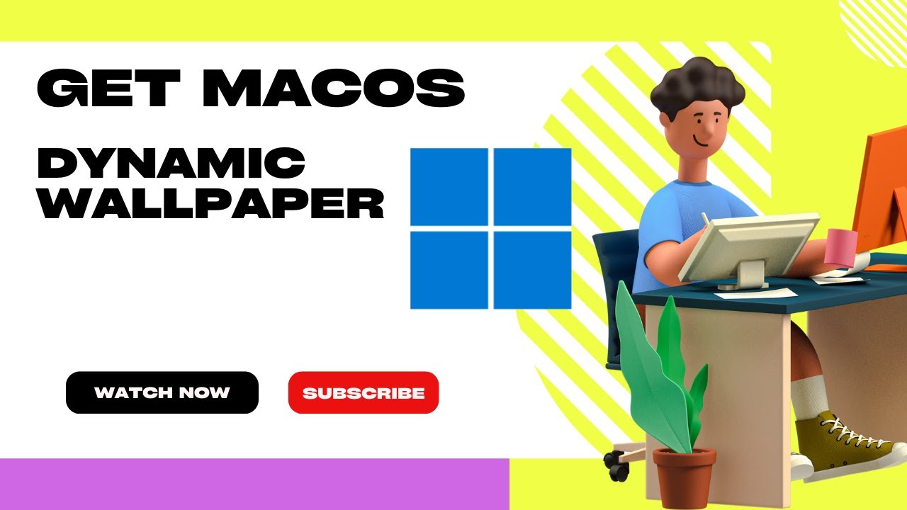 'Video thumbnail for How to Get macOS Dynamic Wallpaper on Windows 11 and 10'