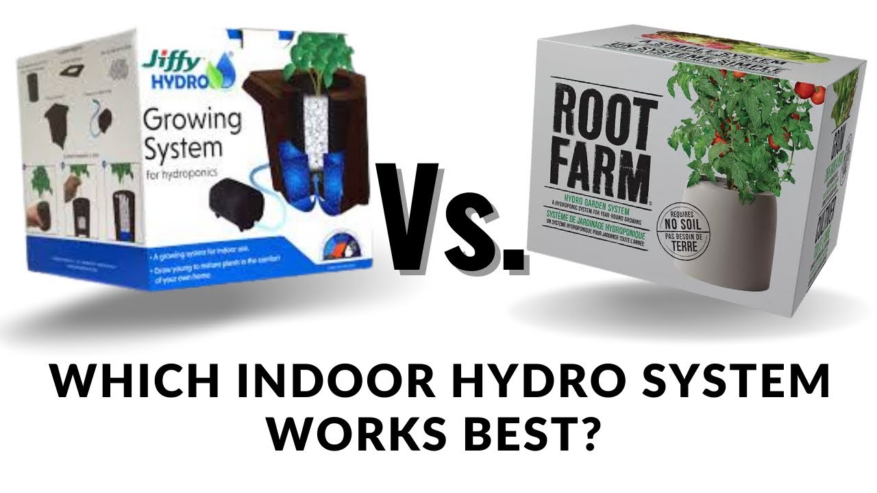 Video thumbnail for Jiffy Hydro Vs. Root Farm Hydroponic Systems. Which Hydroponic System Is Best For A Beginner?