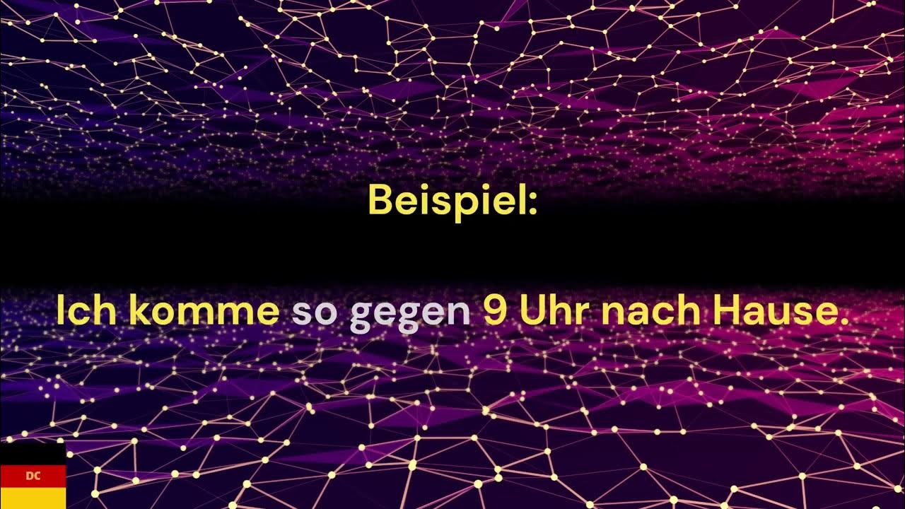 'Video thumbnail for UM oder GEGEN für die Uhrzeit'