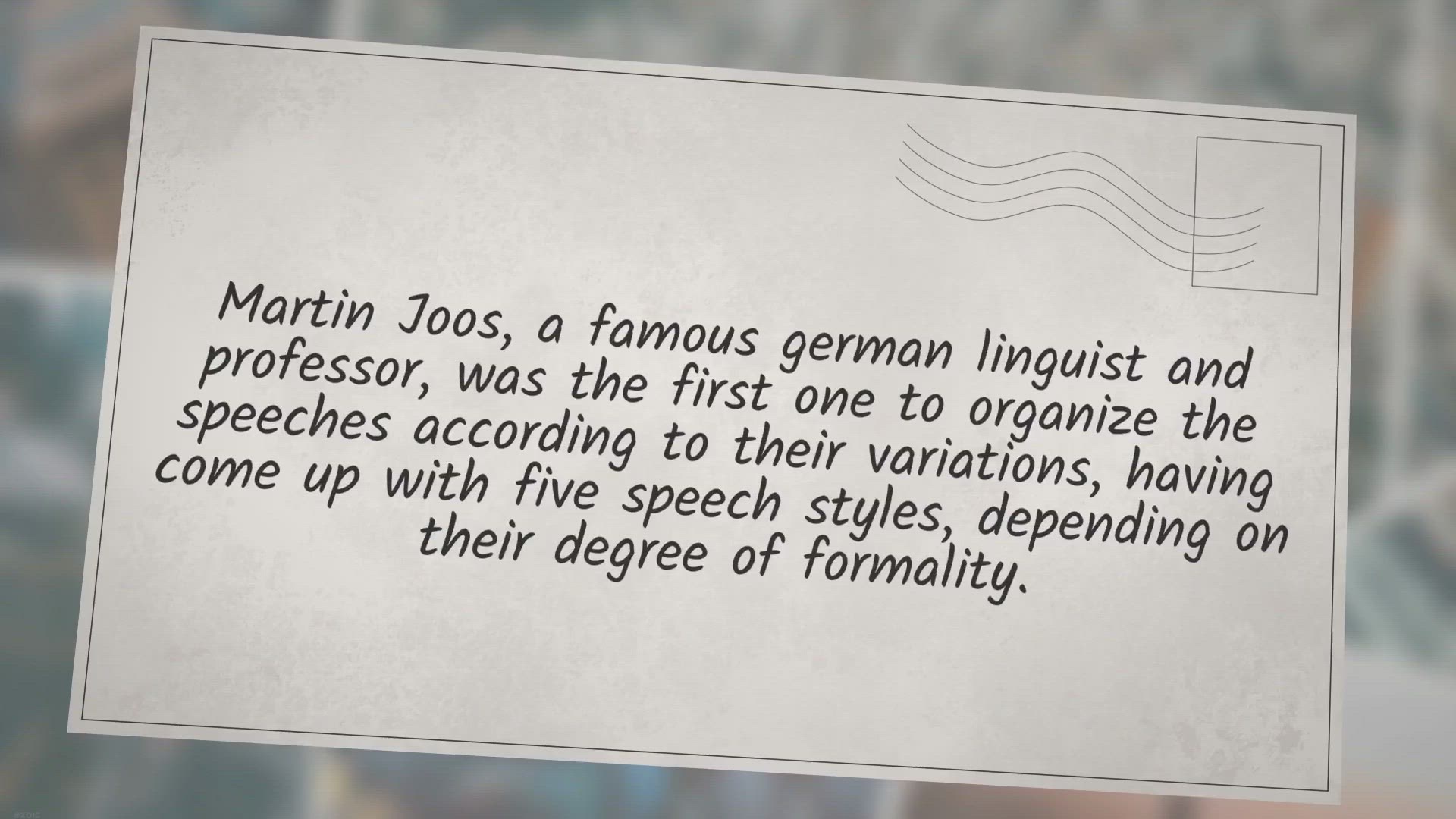 Video thumbnail for The 5 Different Types of Speech Styles