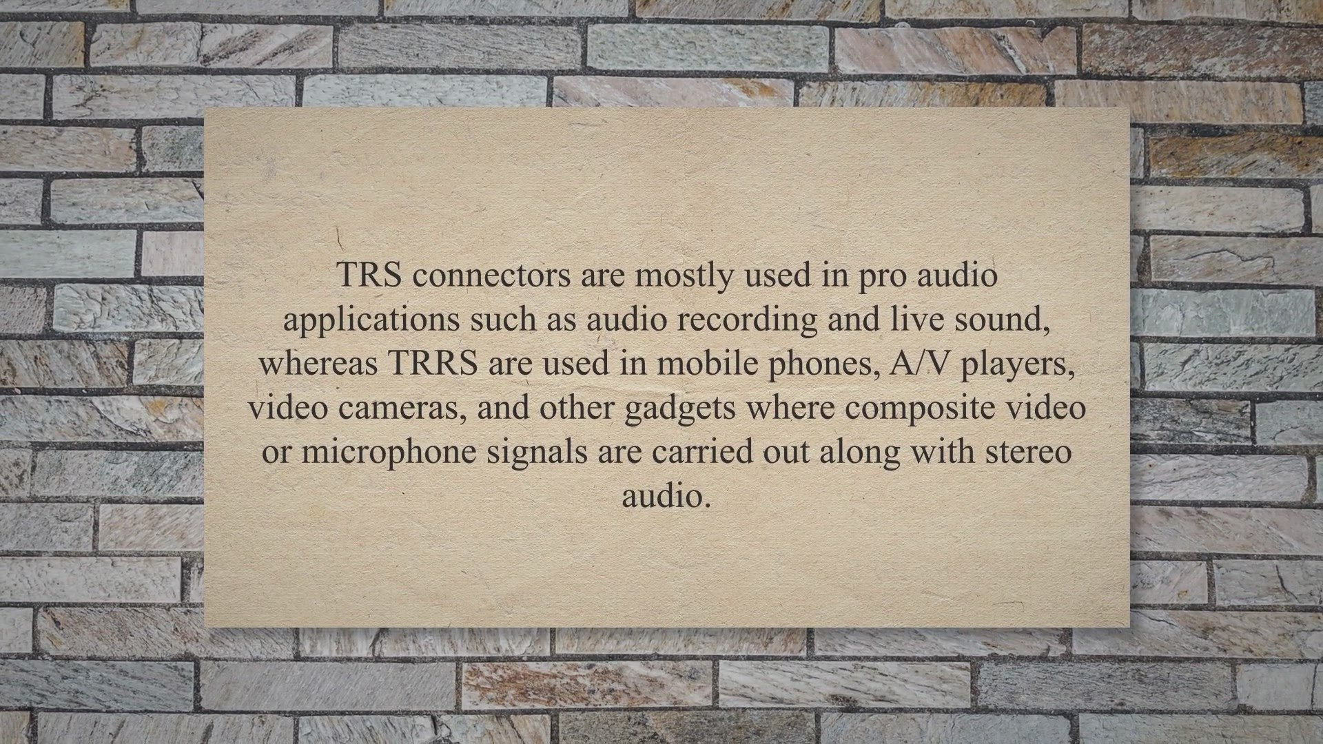 Video thumbnail for How to Convert TRS to TRRS Without losing Audio Quality?