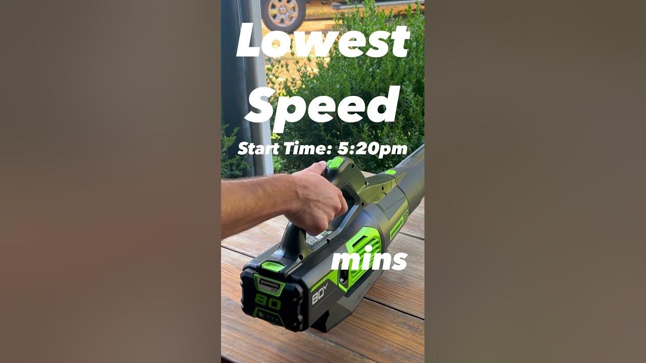 'Video thumbnail for [ANSWERED]⌚ How long do leaf blower batteries last?'