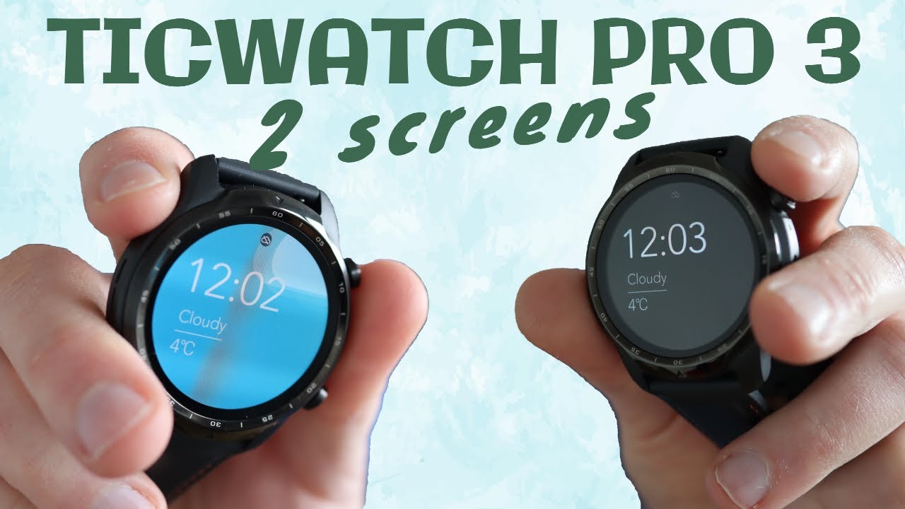 Video thumbnail for 2 Screens 1 watch - TicWatch Pro 3 GPS Review