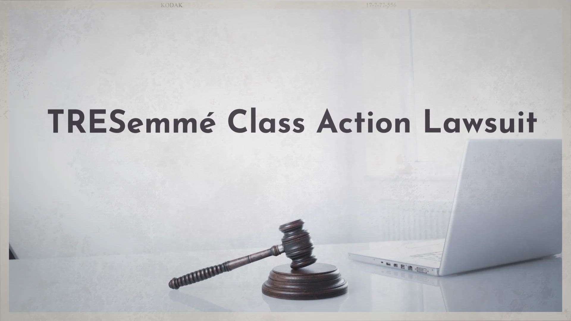 Video thumbnail for TRESemmé Class Action Lawsuit 2022 Guide