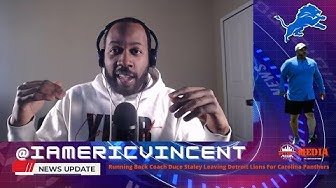 'Video thumbnail for Detroit Lions Running Back Coach Duce Staley Leaving For the Carolina Panthers'