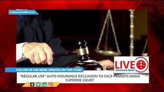 'Video thumbnail for Spanish Version - “Regular use” auto insurance exclusion to face Pennsylvania Supreme Court'