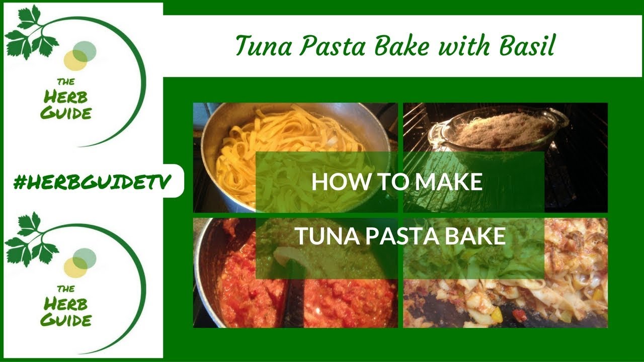 Video thumbnail for Tuna Pasta Bake With Basil - Easy Lunch and Dinner Recipes
