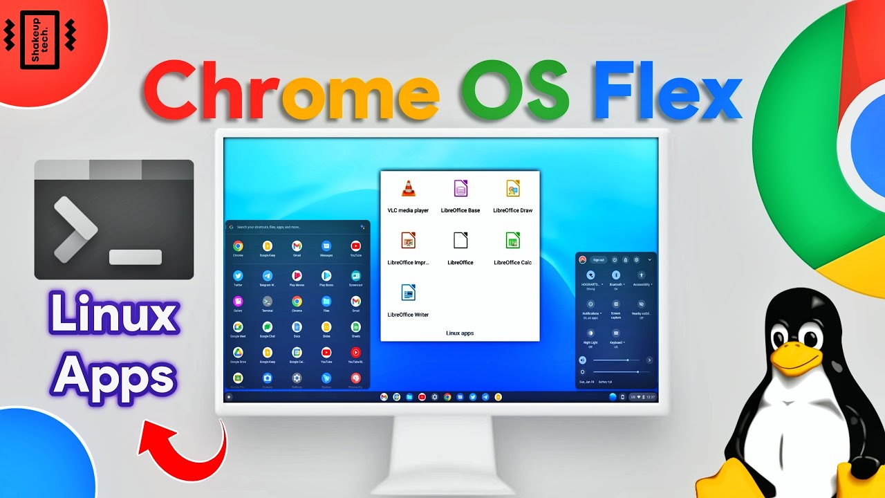 Video thumbnail for Chrome OS Flex with LINUX Apps is Great, Enable Linux on Chrome OS Flex!