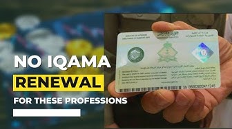 Video thumbnail for No Iqama Renewal for these Professions | 90 professions reserved for Saudi's | Tamil_HD.m4a