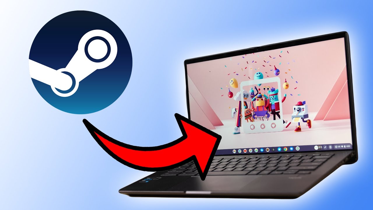 Video thumbnail for How To Install Steam on A Chromebook