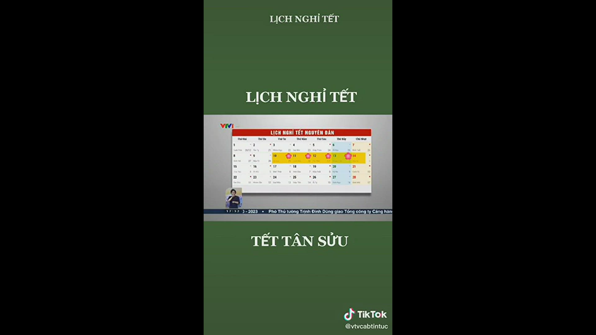 'Video thumbnail for Lịch nghỉ tết nguyên đán và nghỉ lể 2/9'