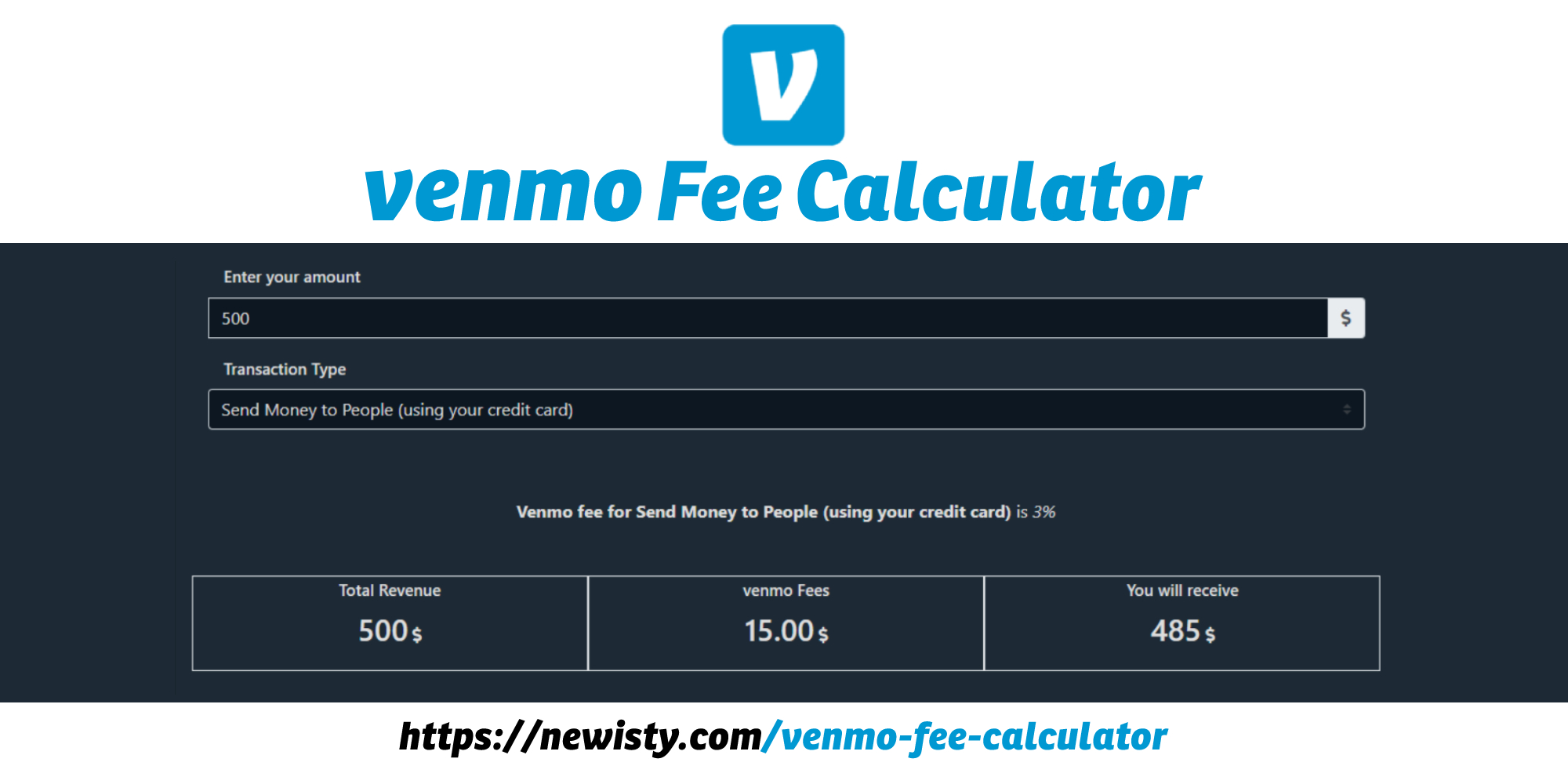 Video thumbnail for Calculate Your Venmo Fee Accurately for Free | Venmo Fee Calculator 2023