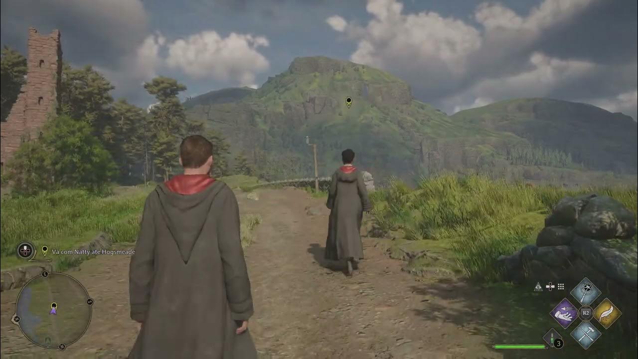 Video thumbnail for Hogwarts Legacy_a caminho de hogsmeade