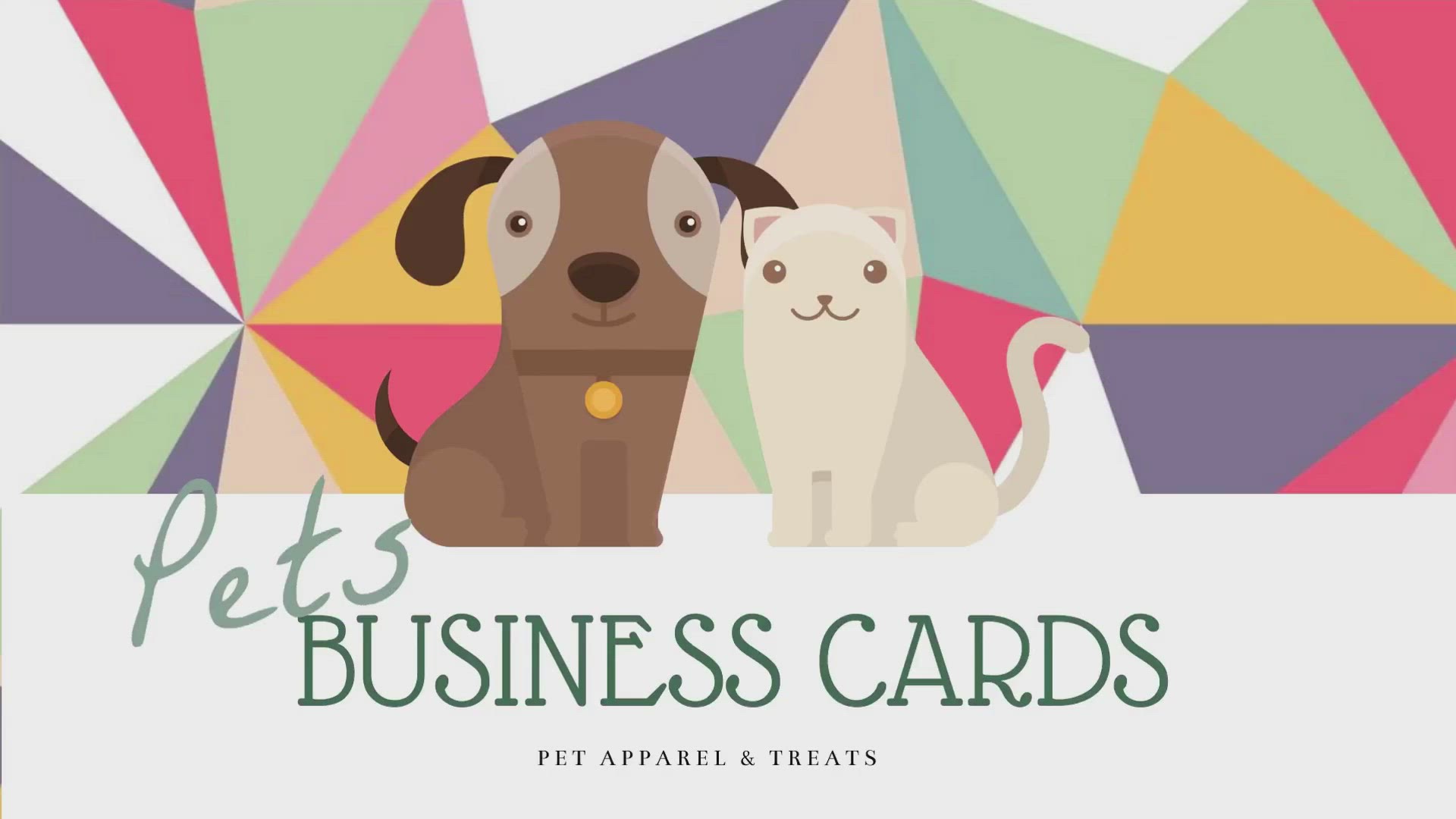 Video thumbnail for Pet Business Cards